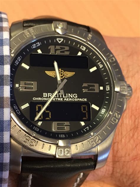 breitling aerospace lcd replacement|Breitling Aerospace LCD.